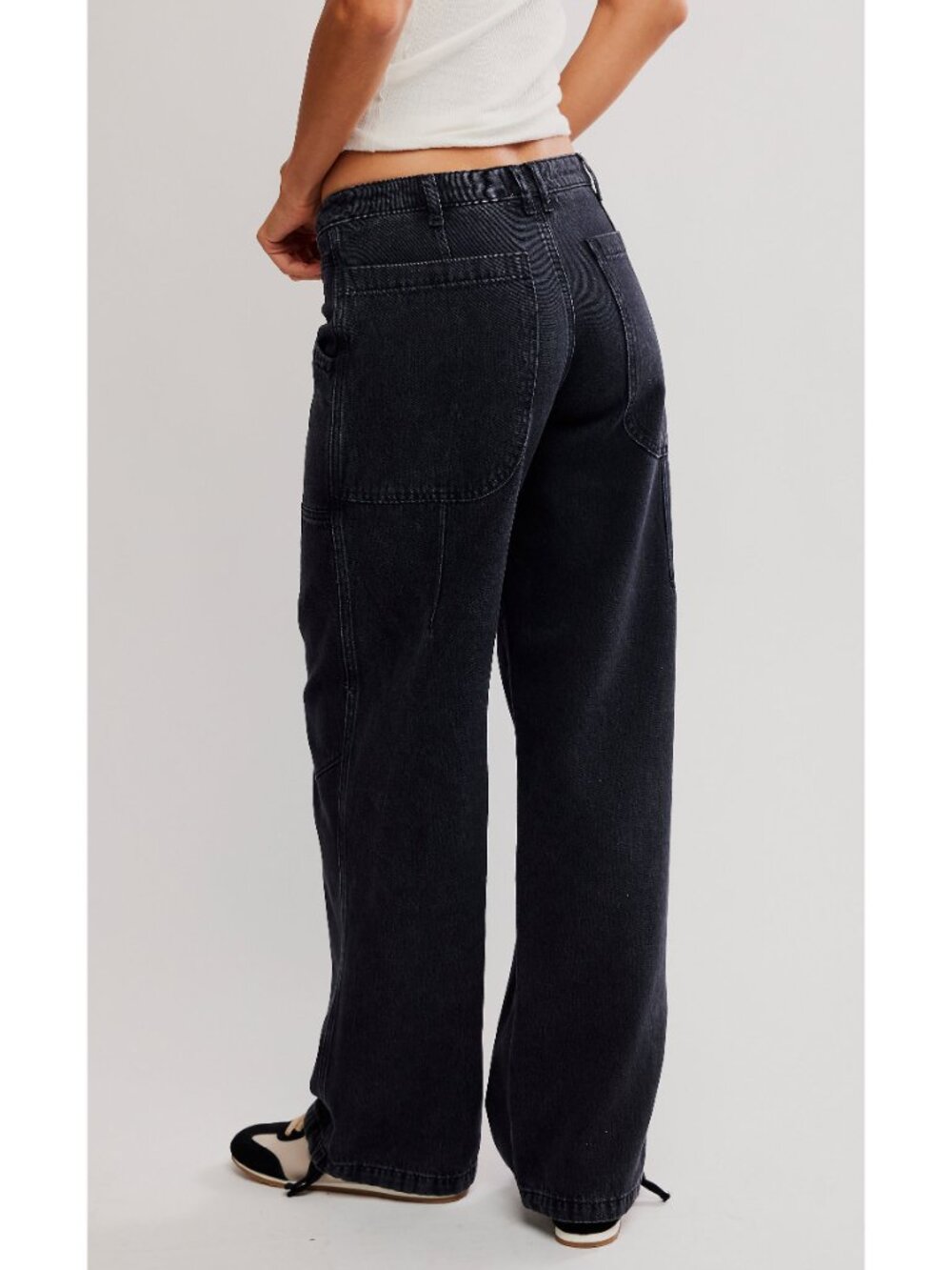 FREE PEOPLE We The Free Love Language Pull-On Jeans / Hideaway - Picture 3 of 6